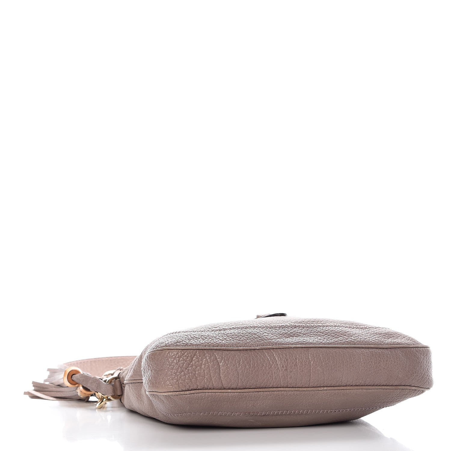 Gucci Pebbled Calfskin Medium New Jackie Shoulder Bag Grey 4 of 16