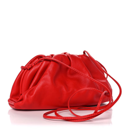 Bottega Veneta Butter Calfskin The Mini Pouch Red 3 of 11