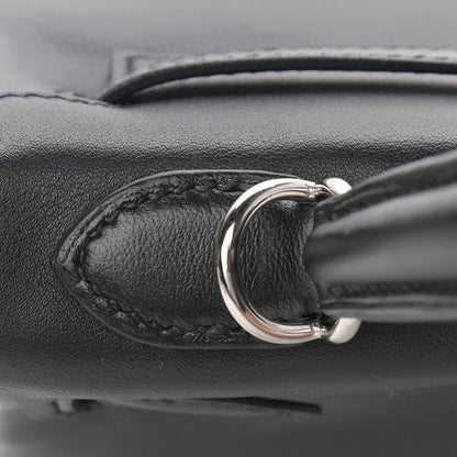 Hermes Swift Kelly Retourne 25 Black 10 of 35