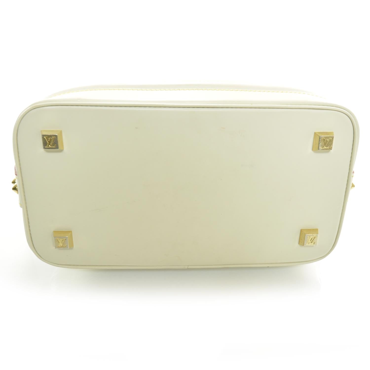 Louis Vuitton Suhali Lockit PM White 4 of 9