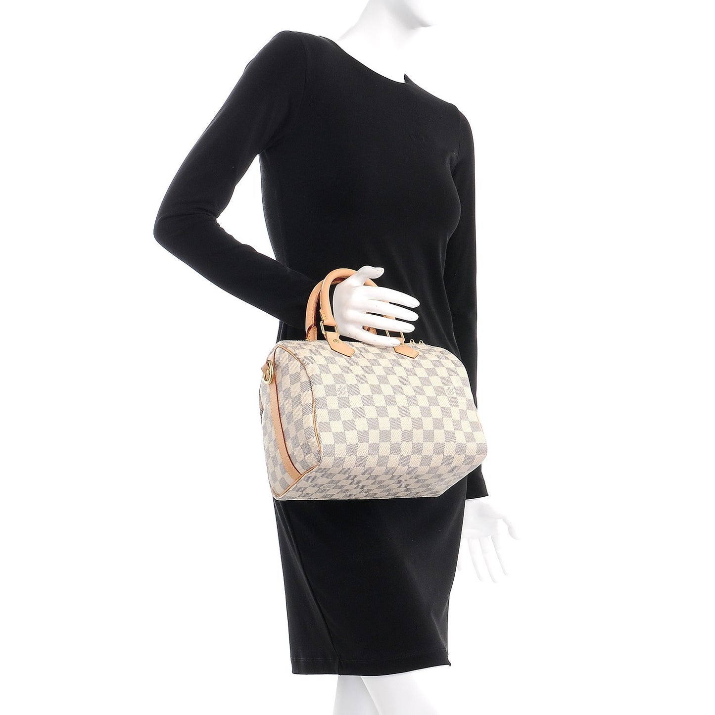 Damier Azur Speedy Bandouliere 25