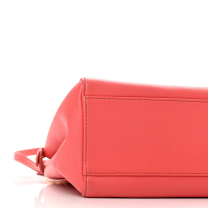 Fendi Nappa Mini Peekaboo Iconic Satchel Rosa Exstasy 9 of 11