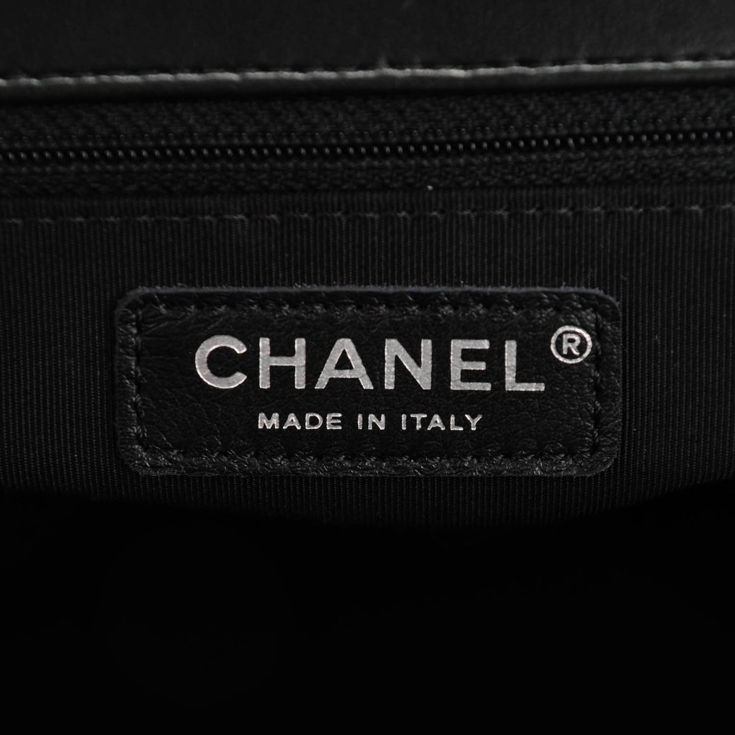 Lambskin Quilted New Medium Boy Flap Black