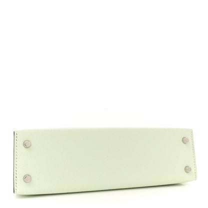 Hermes Chevre Mysore Mini Kelly Sellier 20 Vert Fizz 4 of 10