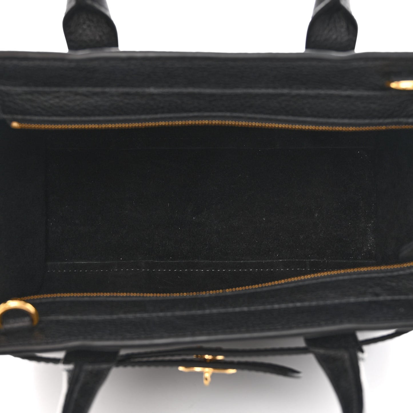 Small Classic Grain Mini Zipped Bayswater Black