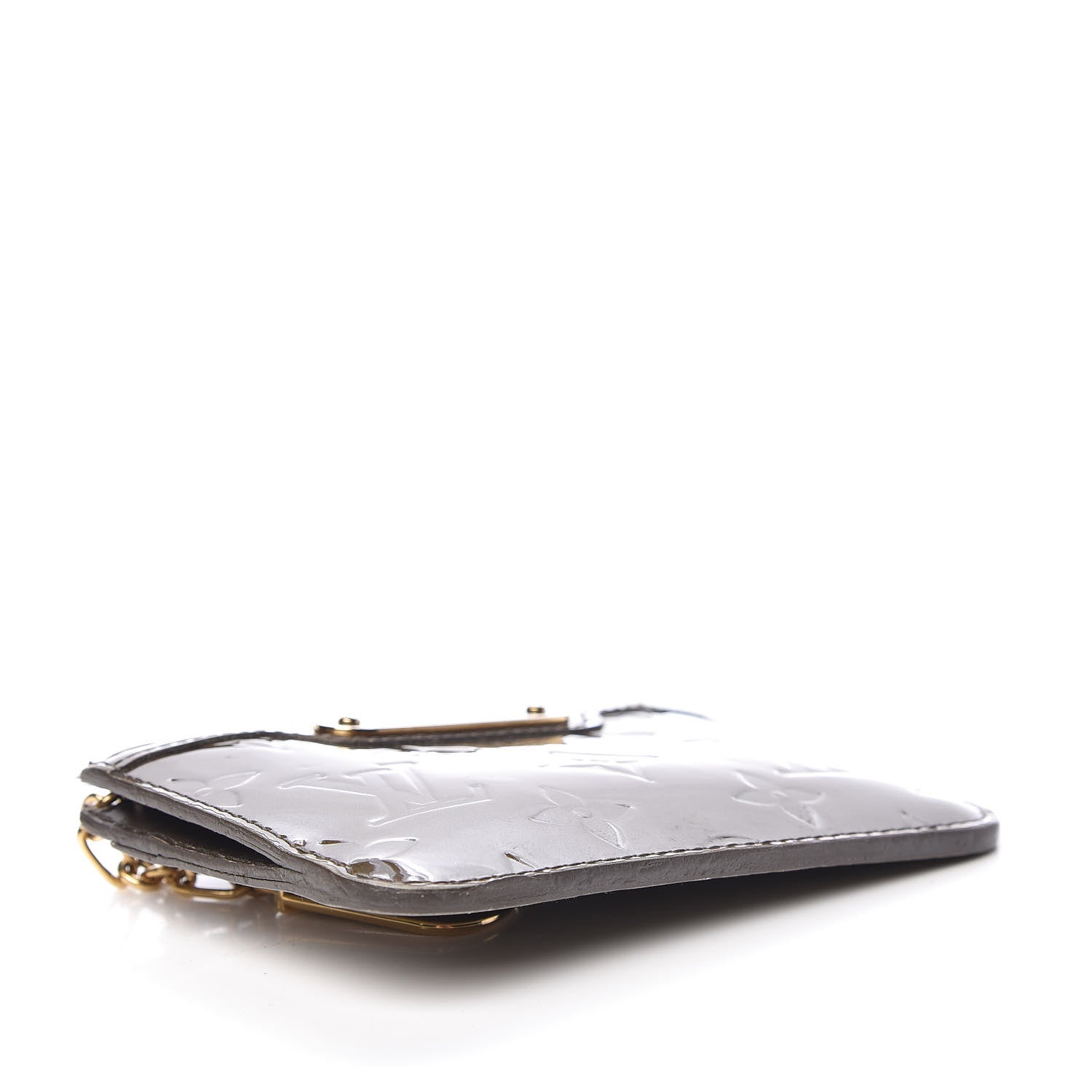 Louis Vuitton Vernis Key Pouch Vert Bronze 4 of 10