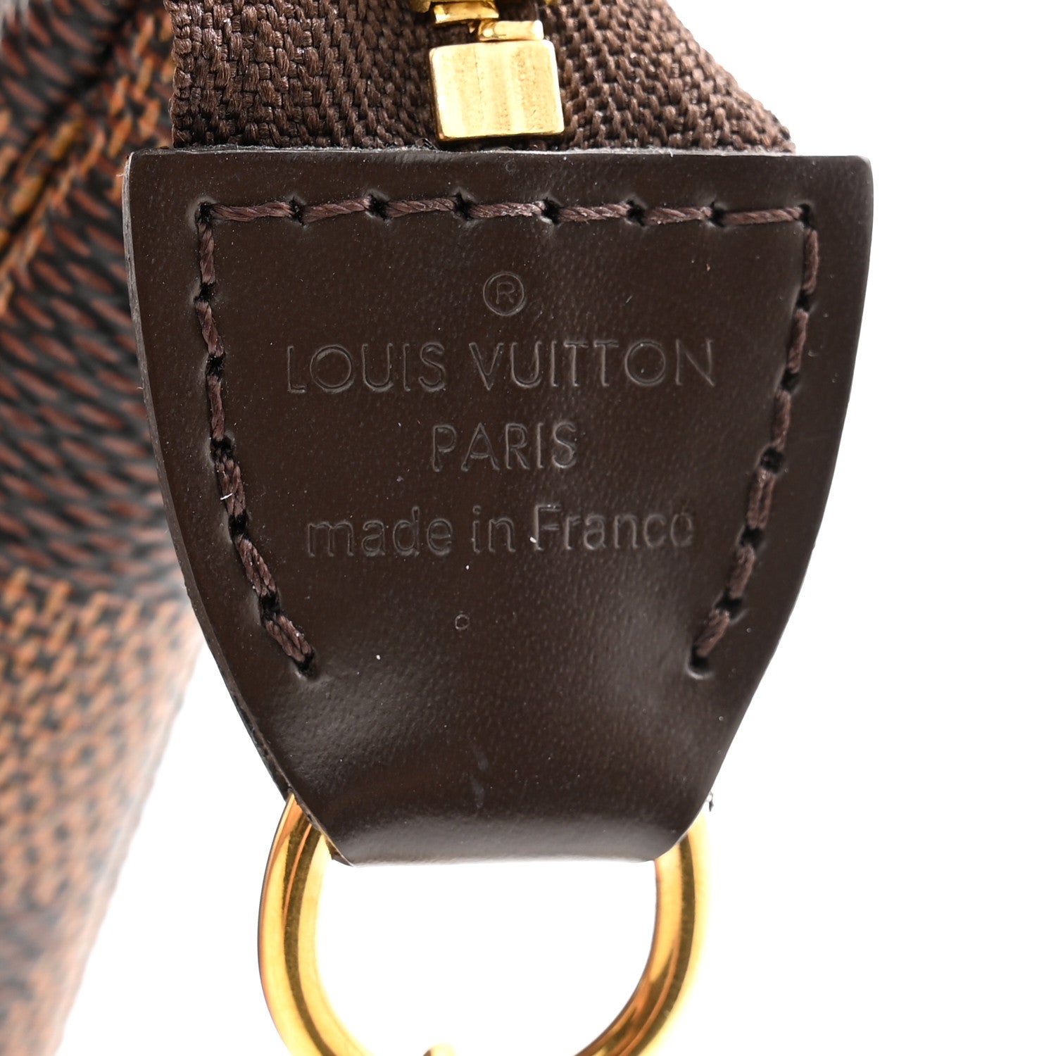 Louis Vuitton Damier Ebene Mini Pochette Accessories 6 of 8