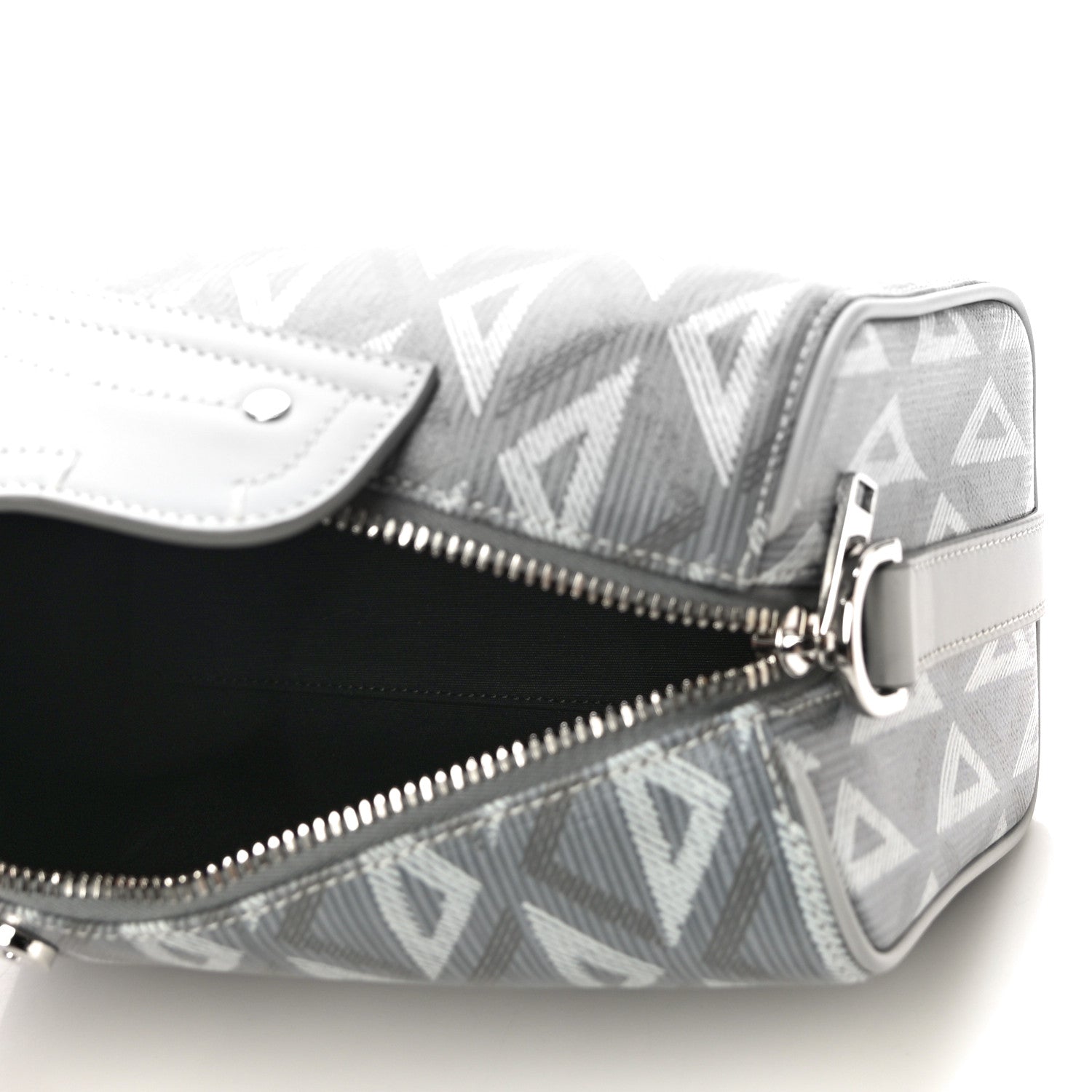 Christian Dior Coated Canvas CD Diamond Lingot 22 Bag Gray 5 of 10