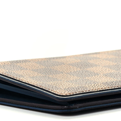 Louis Vuitton Damier Ebene Wallet Marine 10 of 11