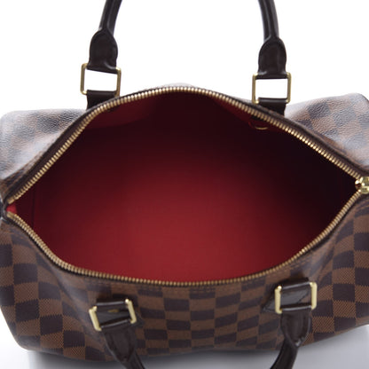 Louis Vuitton Damier Ebene Speedy 30 5 of 8
