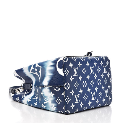 Louis Vuitton Monogram Escale Neonoe MM Blue 4 of 11