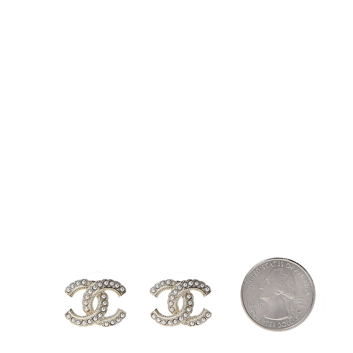 Pearl Queen of France CC Earrings Gold