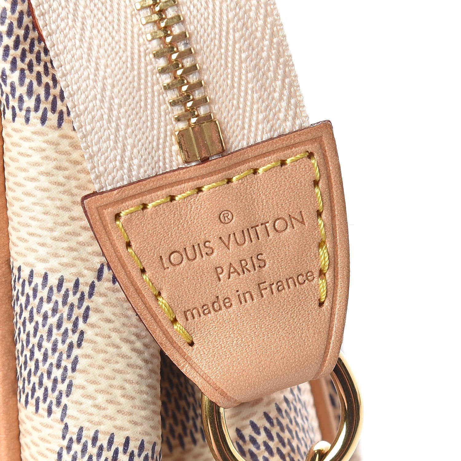Louis Vuitton Damier Azur Eva Clutch 8 of 11