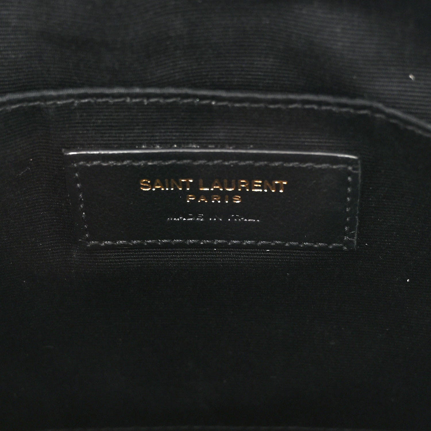 Saint Laurent Calfskin Matelasse Monogram Lou Camera Bag Dark Beige 6 of 9