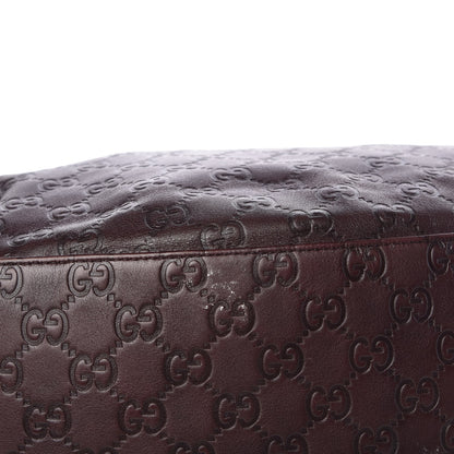 Gucci Guccissima Medium Pelham Shoulder Bag Dark Brown 9 of 12