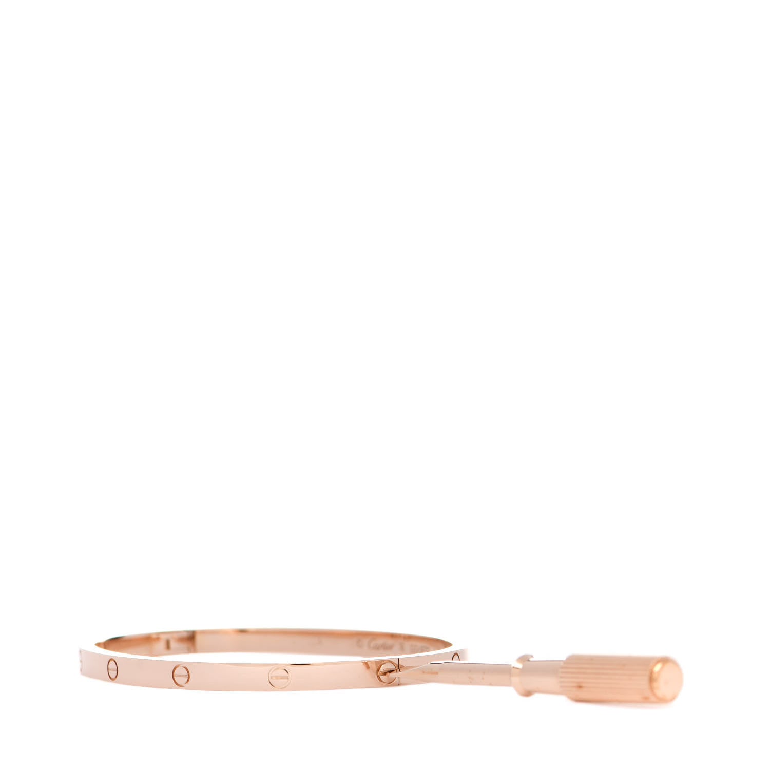 Cartier 18K Pink Gold Small LOVE Bracelet 16 3 of 5
