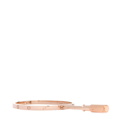 Cartier 18K Pink Gold Small LOVE Bracelet 16 3 of 5