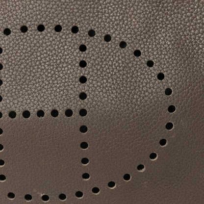 Hermes Taurillon Clemence Evelyne III GM Etoupe 13 of 13