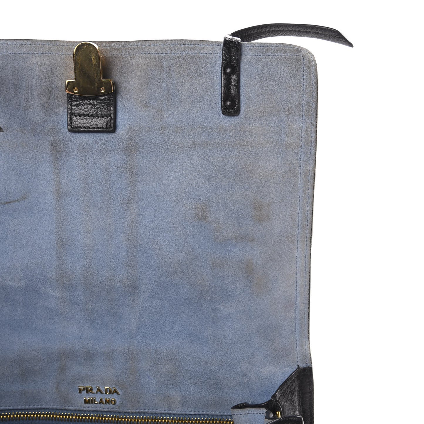 Glace Calfskin Etiquette Flap Shoulder Bag Black