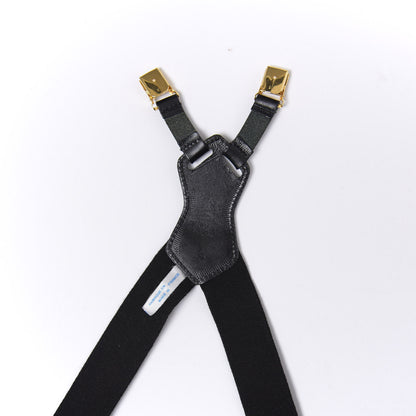 Chanel Logo Suspenders Black White 3 of 6