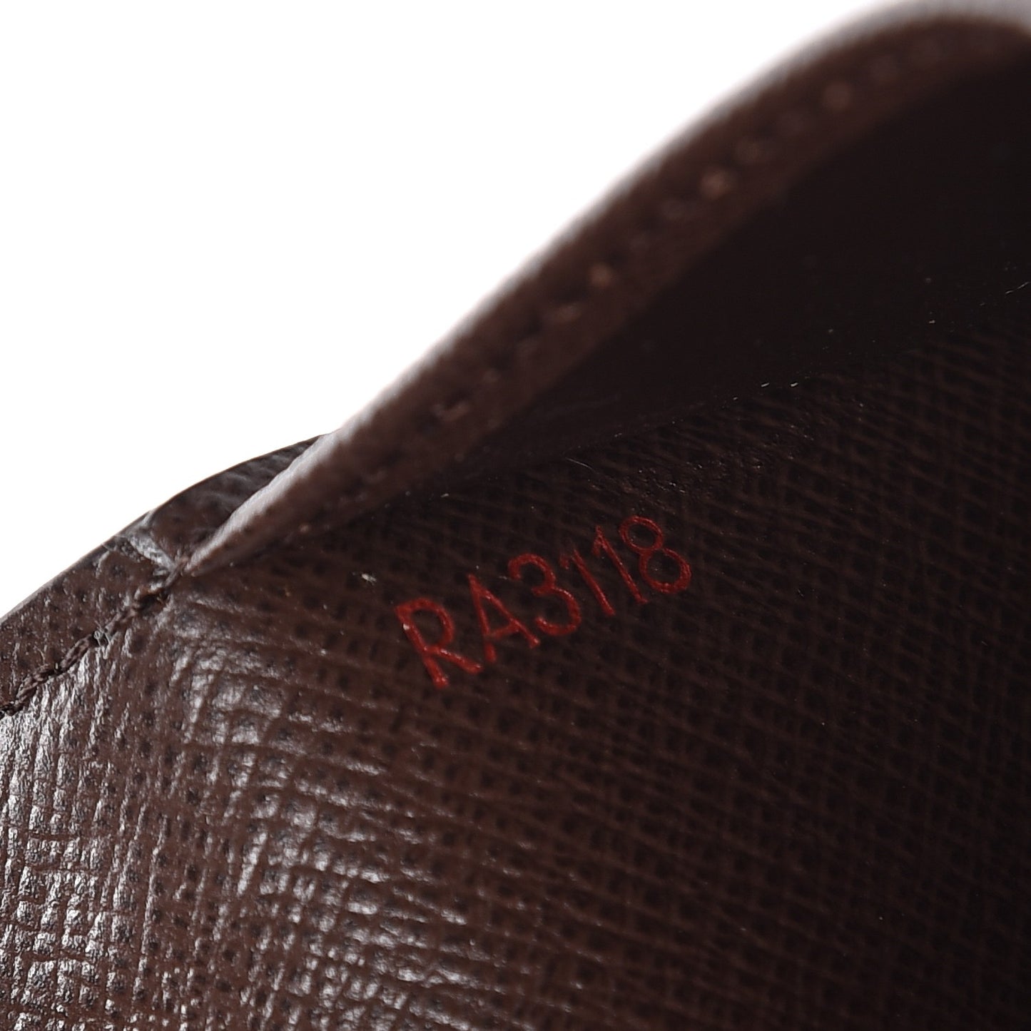 Damier Ebene Pocket Agenda Cover