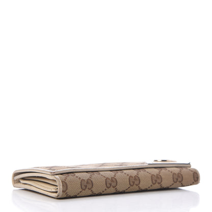 Gucci Monogram New Britt Continental Wallet Off White 4 of 13