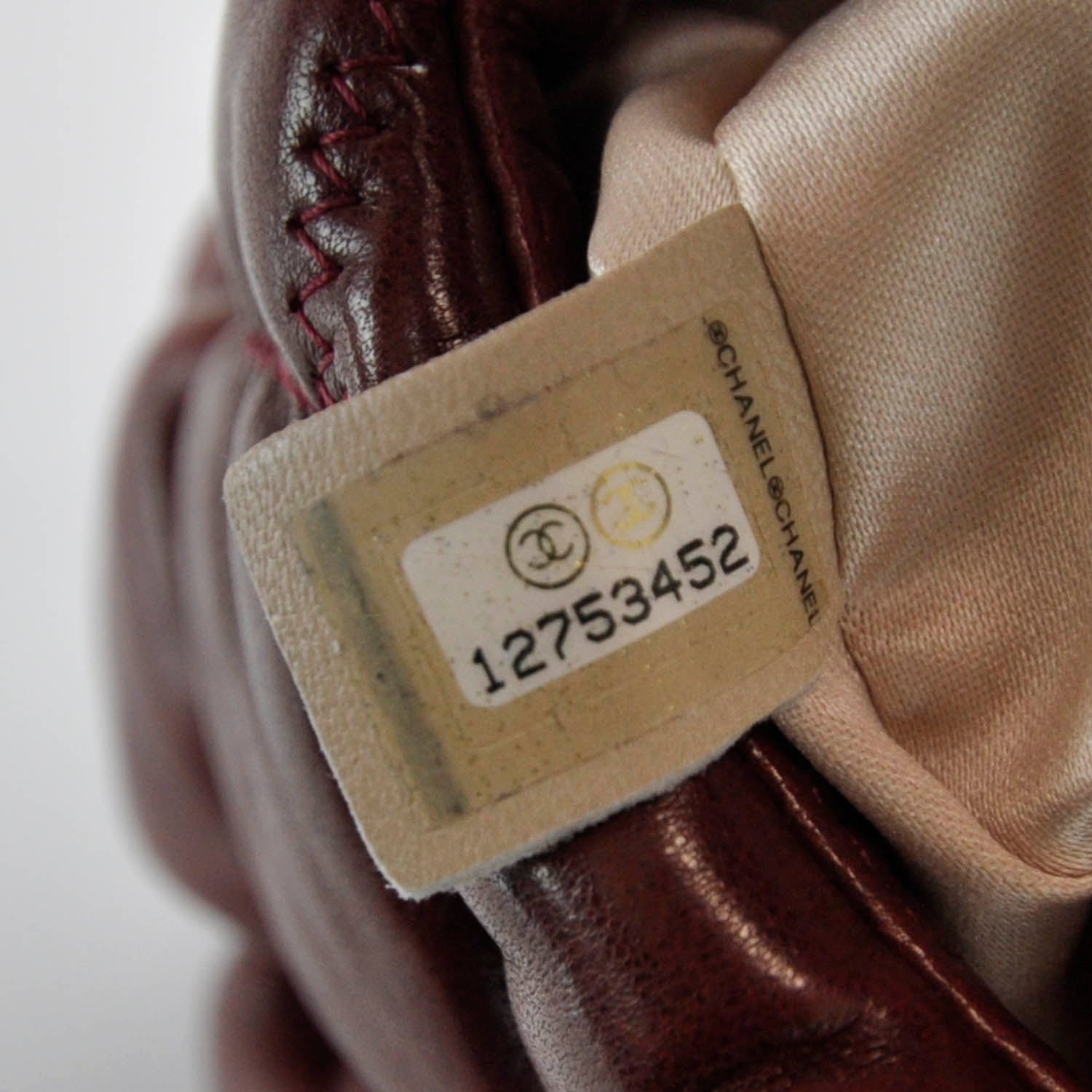 Chanel Lambskin Mini Bubble Quilt Flap Bordeaux 8 of 9
