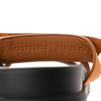 Hermes Suede Goatskin Womens Chypre Sandals 37.5 Naturel 8 of 12