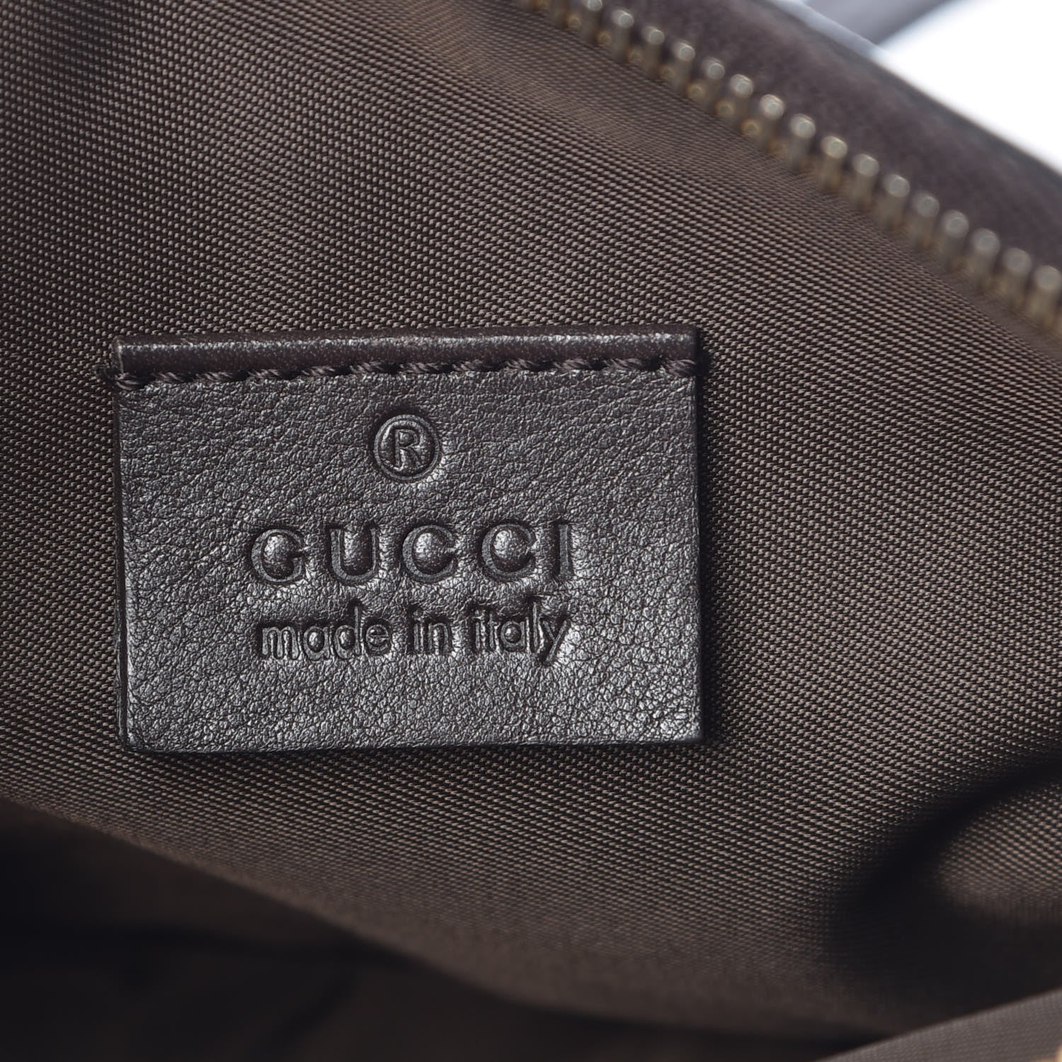 Gucci Monogram GG Heart Charm Crossbody Pochette Brown 6 of 7