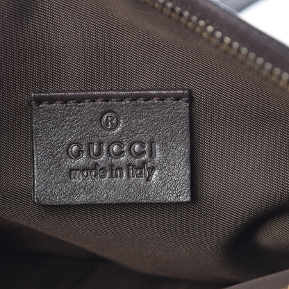 Gucci Monogram GG Heart Charm Crossbody Pochette Brown 6 of 7
