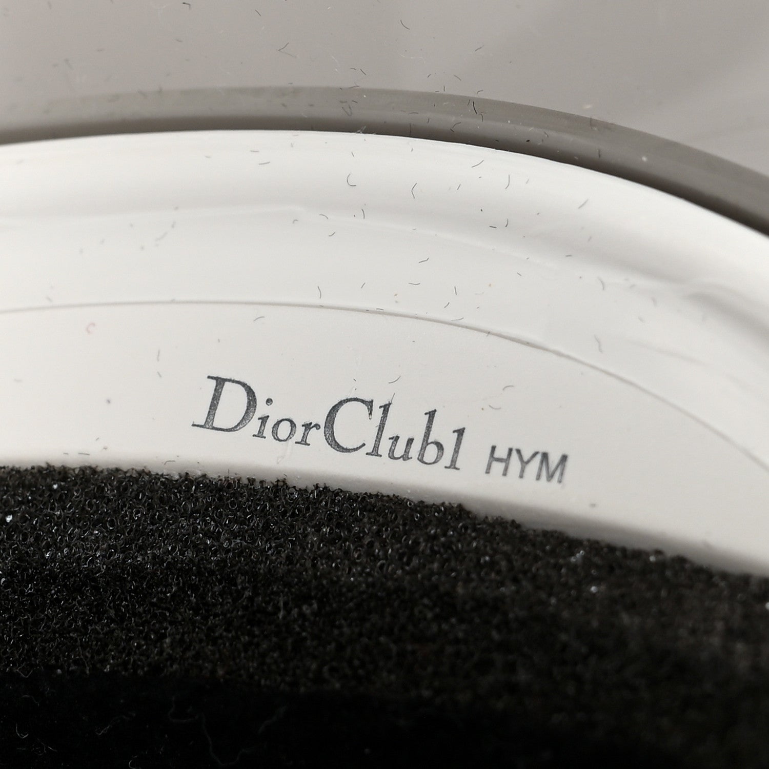 Christian Dior Mirrored DiorClub1 Sun Visor Grey 8 of 8