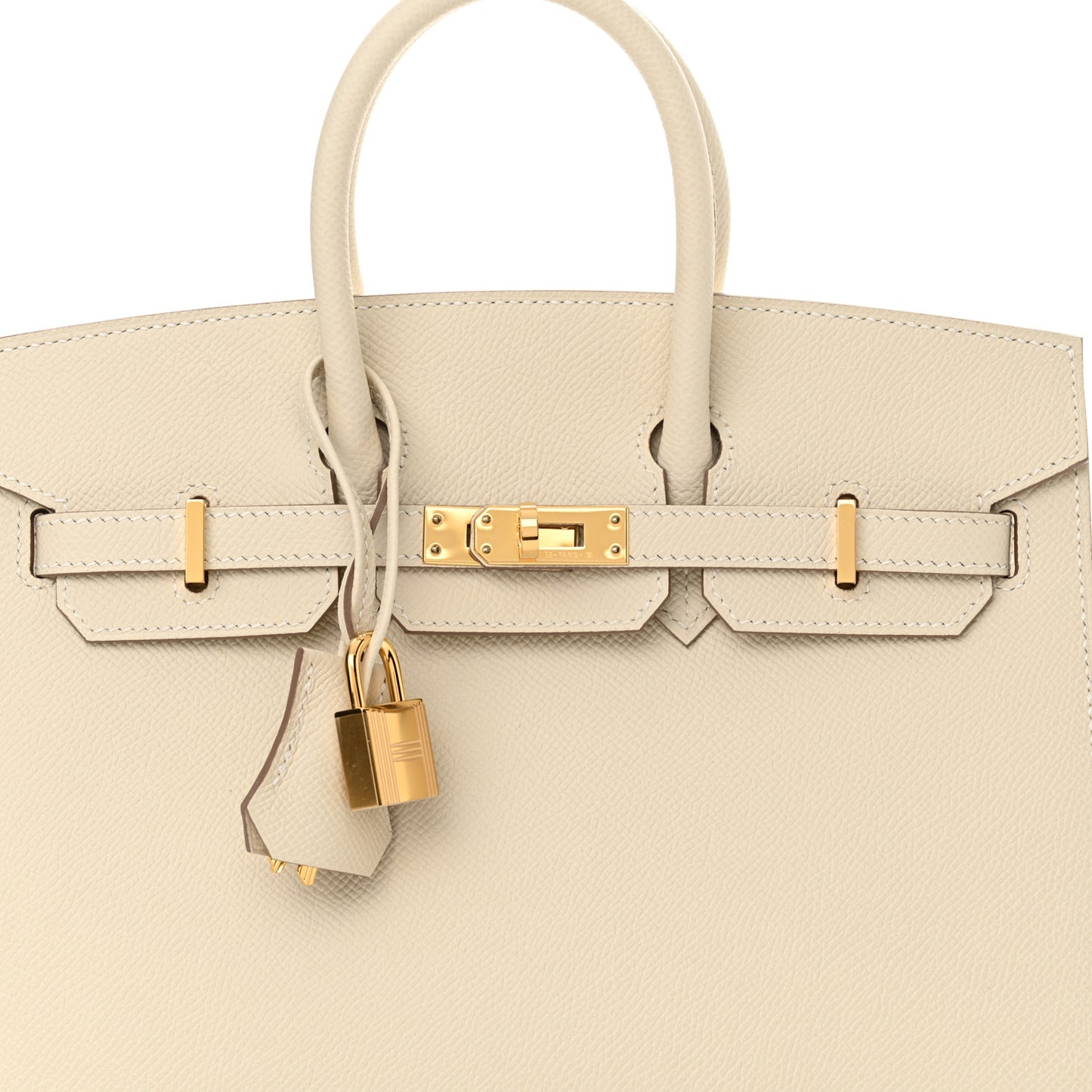 Epsom Birkin Sellier 25 Craie