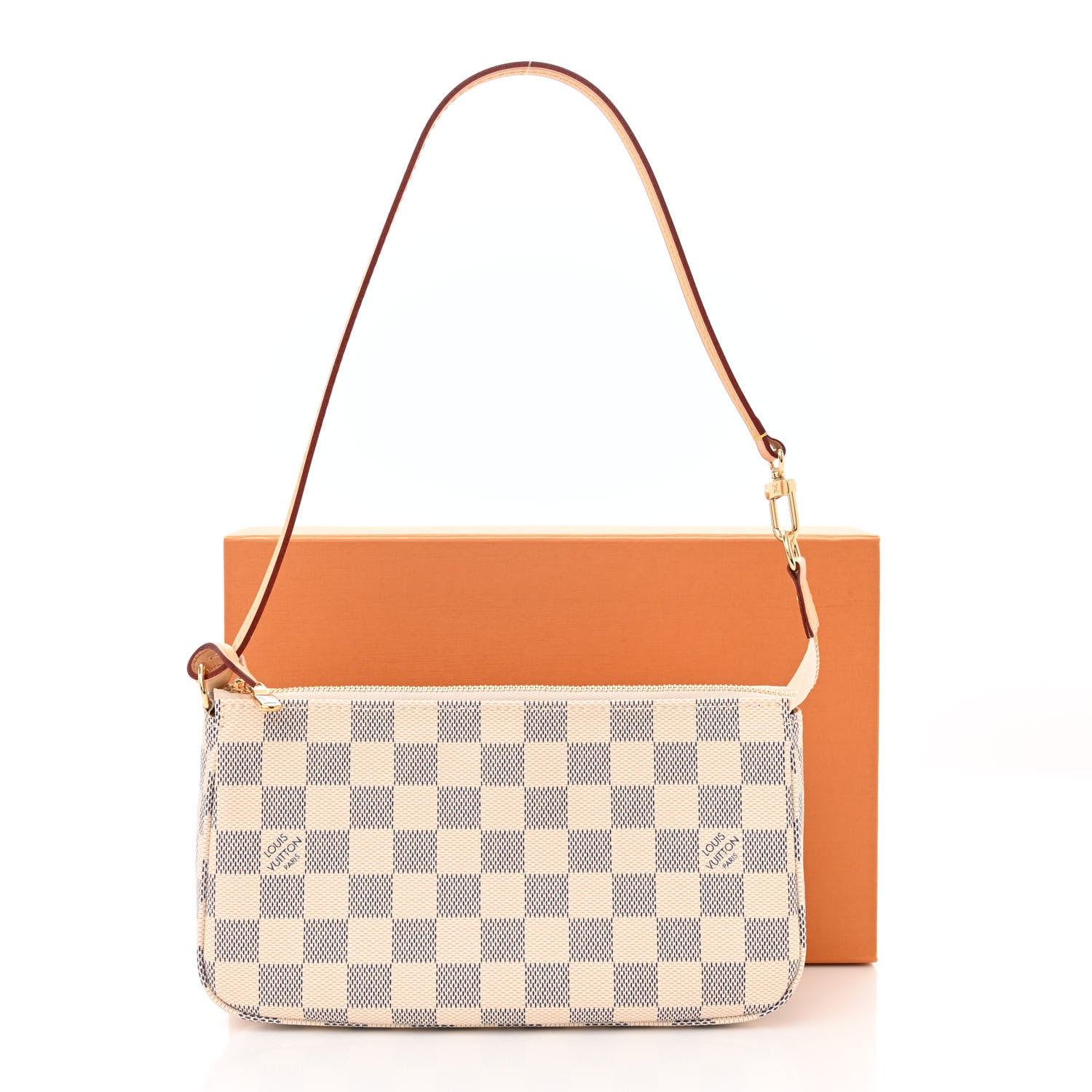Louis Vuitton Damier Azur Pochette Accessories NM 10 of 10