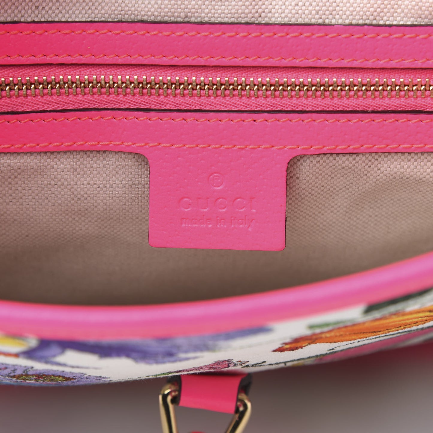 Canvas Flora Medium Jackie Hobo Fuchsia