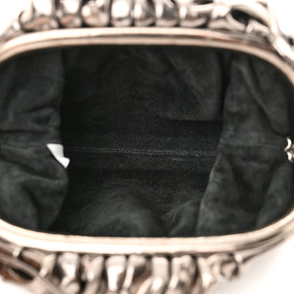 Bottega Veneta Metallic Crushed Calfskin The Mini Pouch Anchor 5 of 12