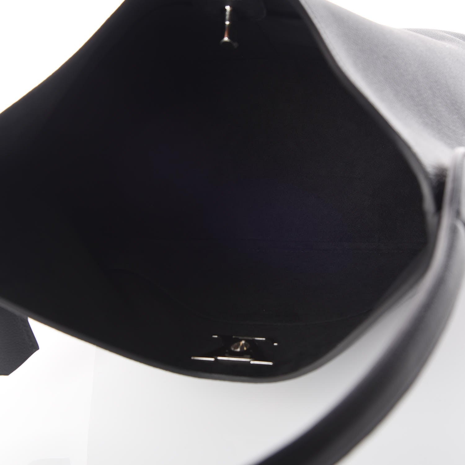 Louis Vuitton Calfskin Lockme Hobo Black 7 of 13