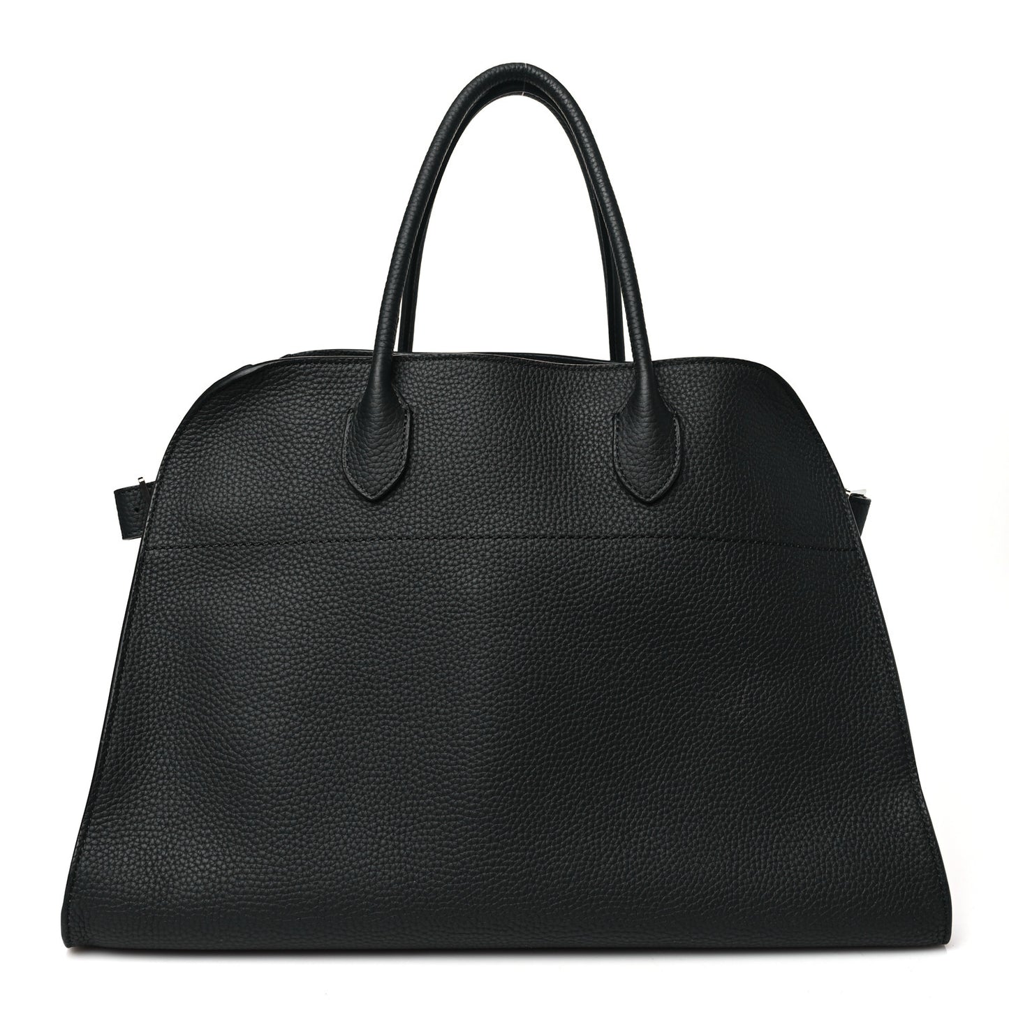 Matte Grained Calfskin Soft Margaux 15 Black