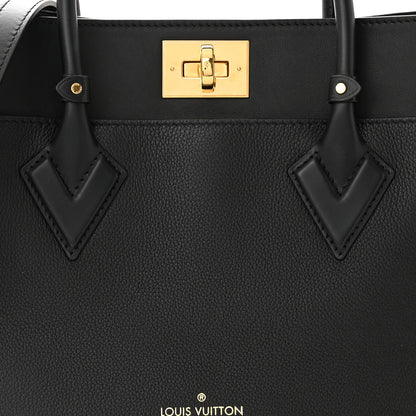Louis Vuitton Calfskin Monogram Tufting On My Side Black 8 of 10