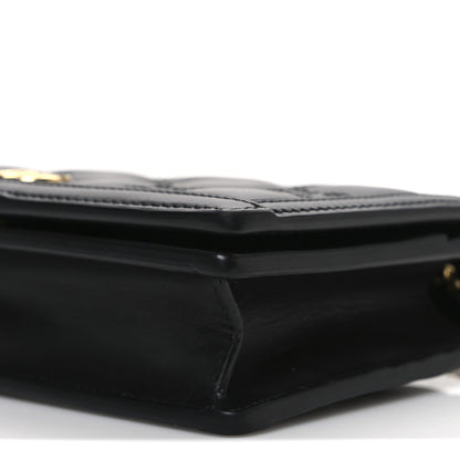 Gucci Calfskin GG Matelasse Chain Wallet Black 9 of 9
