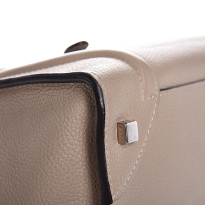 Celine Drummed Calfskin Mini Luggage Dune 10 of 15