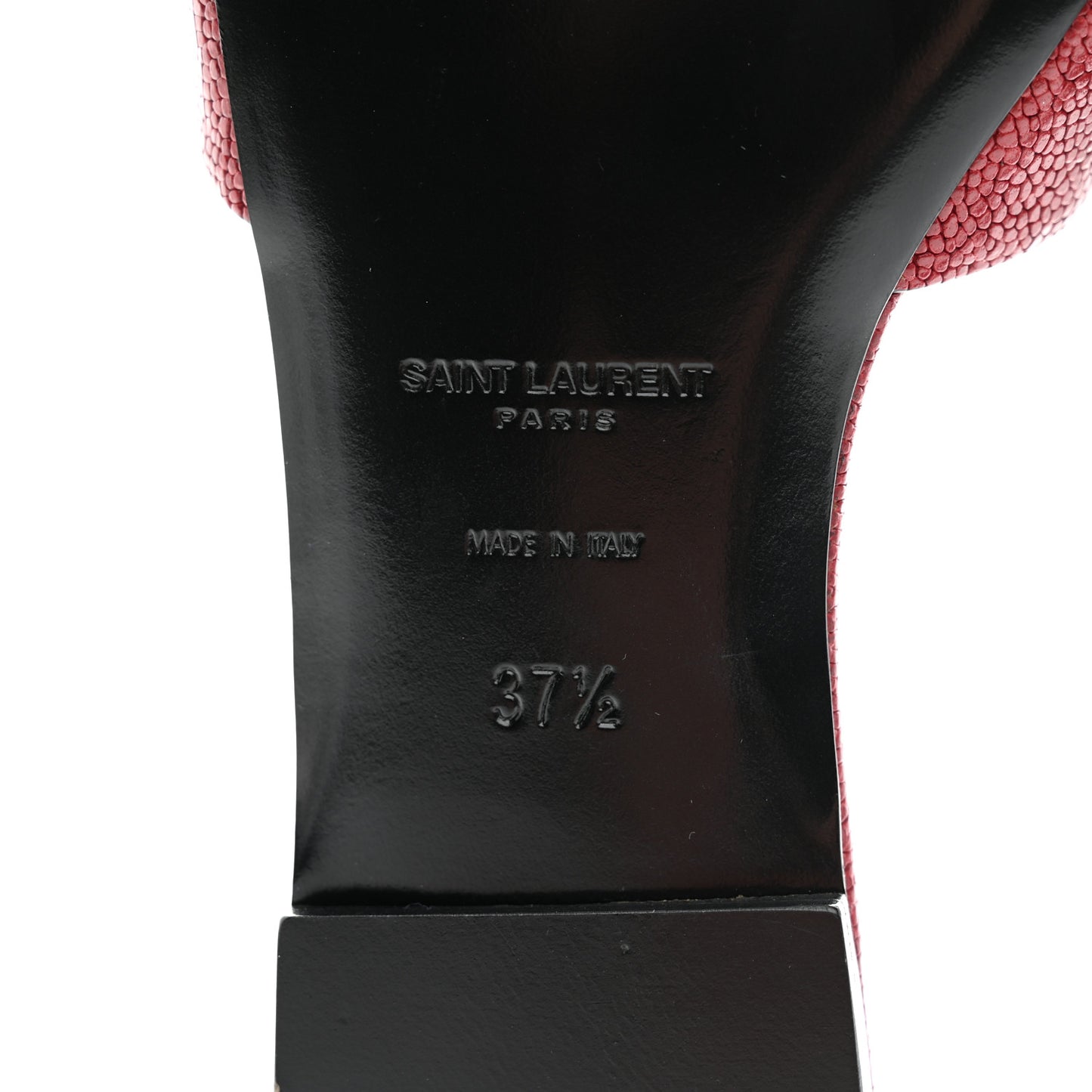 Grain De Poudre Nu Pied 05 Slide Sandals 37.5 Cordovan