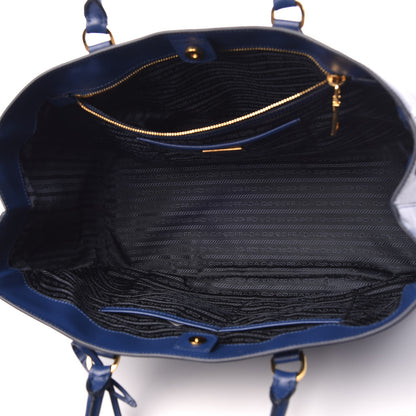 Prada Saffiano Lux Large Tote Bluette 5 of 8