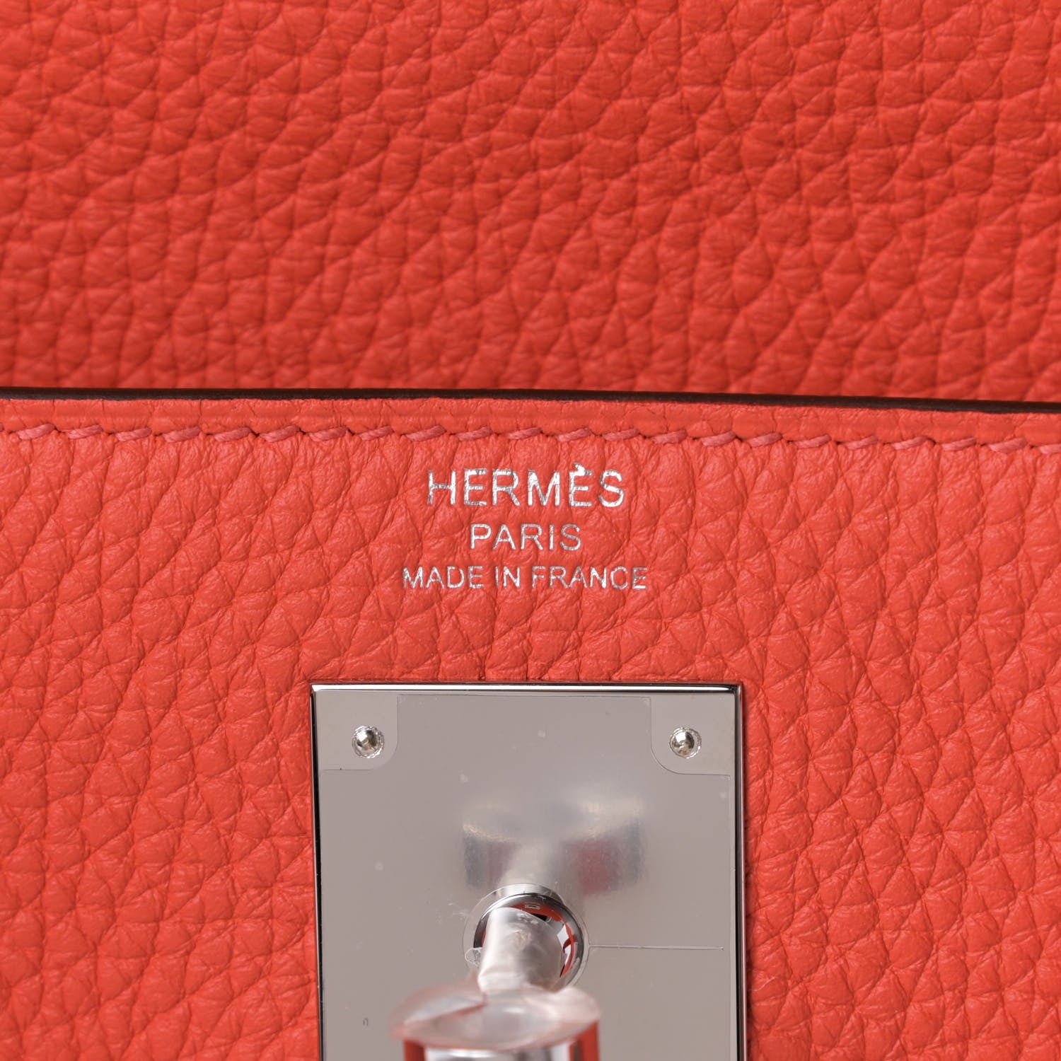 Hermes Taurillon Clemence Kelly Retourne 28 Rose Texas 5 of 6