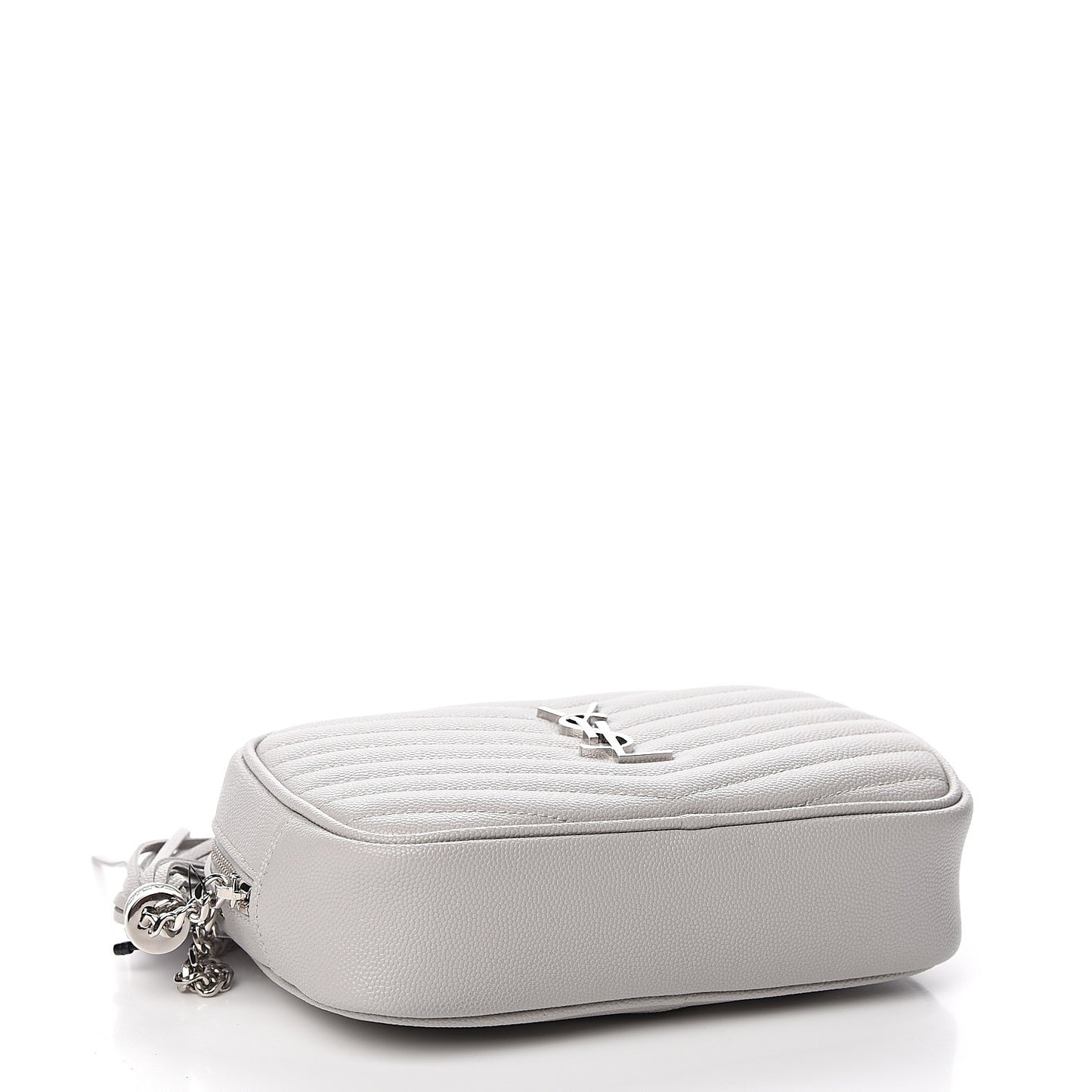 Grain De Poudre Matelasse Monogram Mini Lou Camera Bag Granite