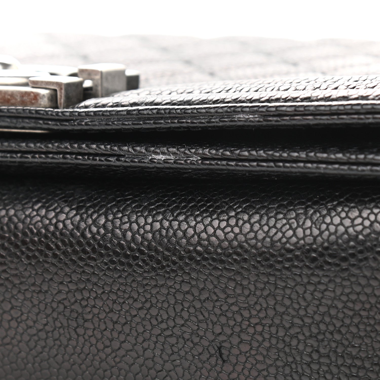 Chanel Caviar Quilted New Medium Boy Flap Black 13 of 16