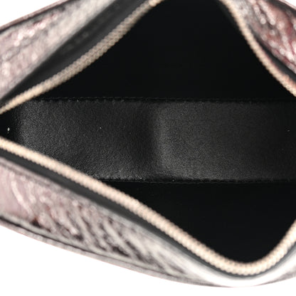 Balenciaga Metallic Textured Calfskin XS Everyday Camera Bag with Handle Black 5 of 10