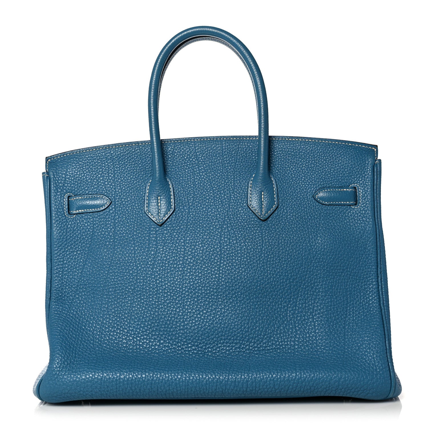 Hermes Togo Birkin 35 Blue Jean 3 of 37
