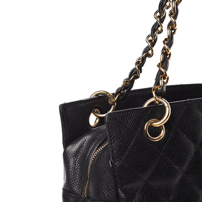 Chanel Caviar Quilted Petit Timeless Tote PTT Black 15 of 16