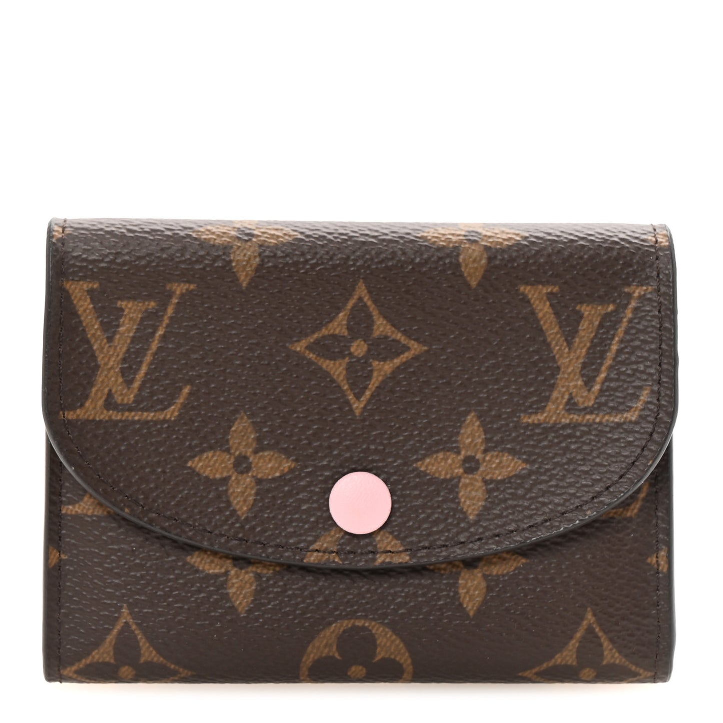 Monogram Rosalie Coin Purse Rose Ballerine