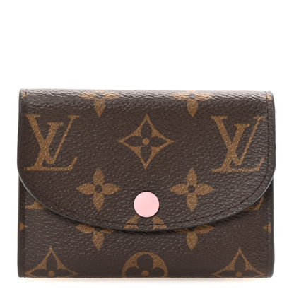 Louis Vuitton Monogram Rosalie Coin Purse Rose Ballerine 1 of 7